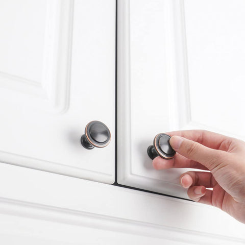 KOOFIZO bronze knob with smooth rounded edges prevents snagging.