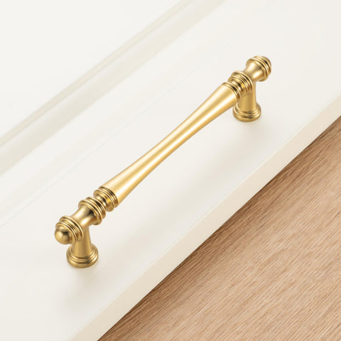KOOFIZO classic gold handles suit cabinets, drawers, and doors beautifully.