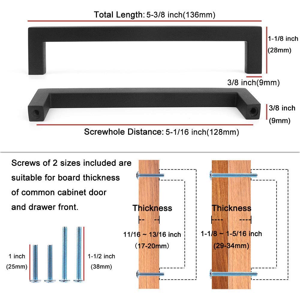 KOOFIZO oil-rubbed bronze cabinet handle enhances style and daily use.