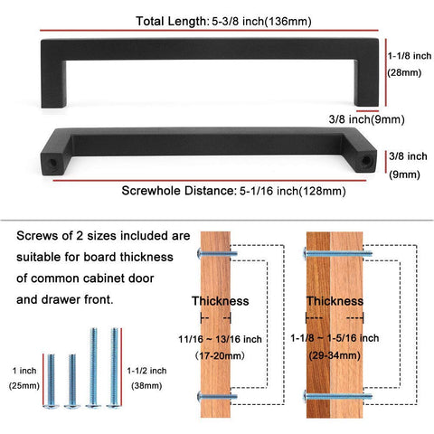 KOOFIZO oil-rubbed bronze cabinet handle enhances style and daily use.