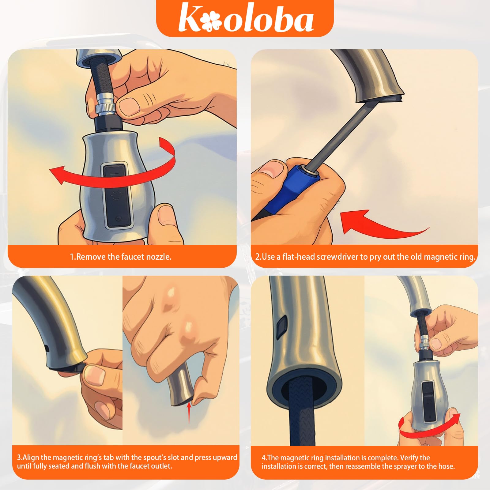 RP80977 pull-down series compatibility with Delta faucets for reliable fit.