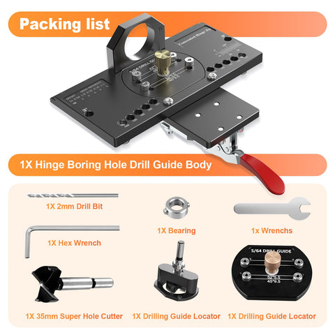 KOONE aluminum alloy construction offers durable, precise woodworking support