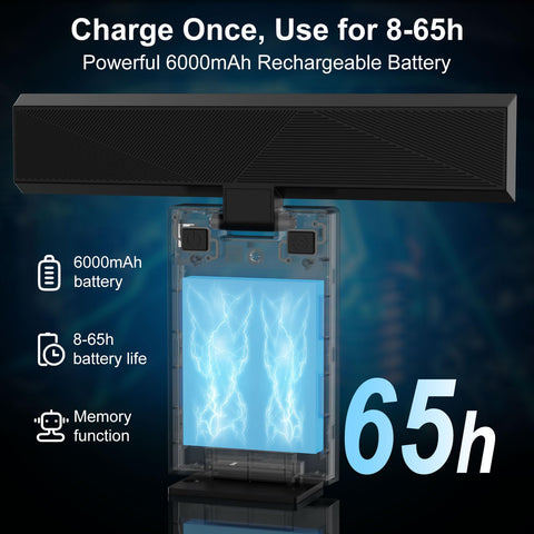 Koopala LED picture light controlled by remote for easy brightness and temp control