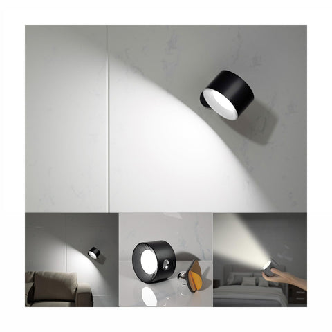 Koopala wall-mounted LED reading light with three color temps for study and relaxing evenings.
