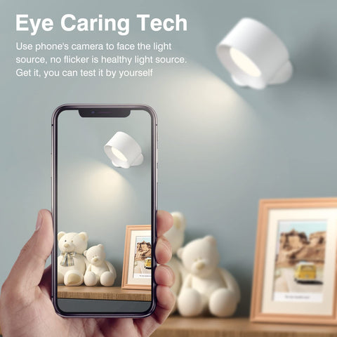 Koopala adhesive wall mount keeps walls intact and allows easy repositioning