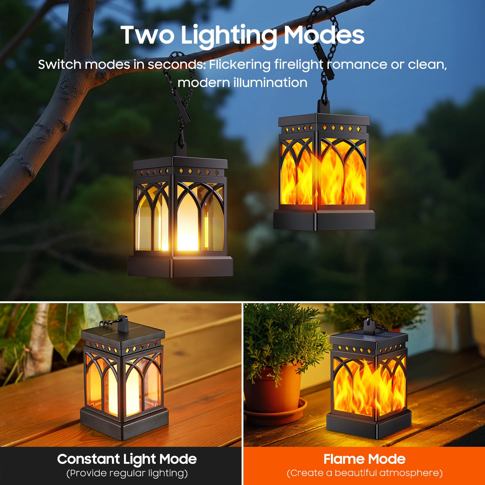 KOOPER garden porch ambience lantern enhances outdoor spaces at dusk