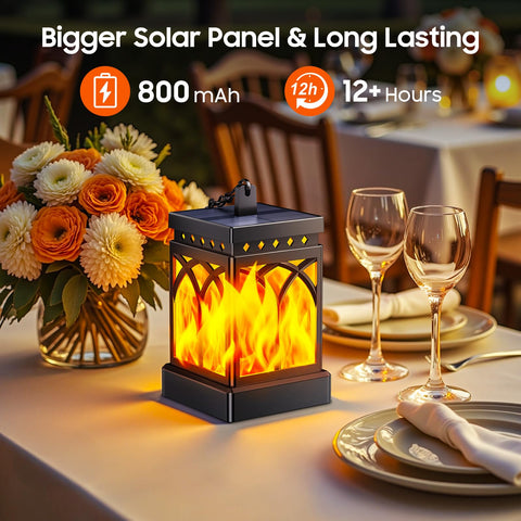 KOOPER portable outdoor lanterns deliver wireless lighting with easy placement