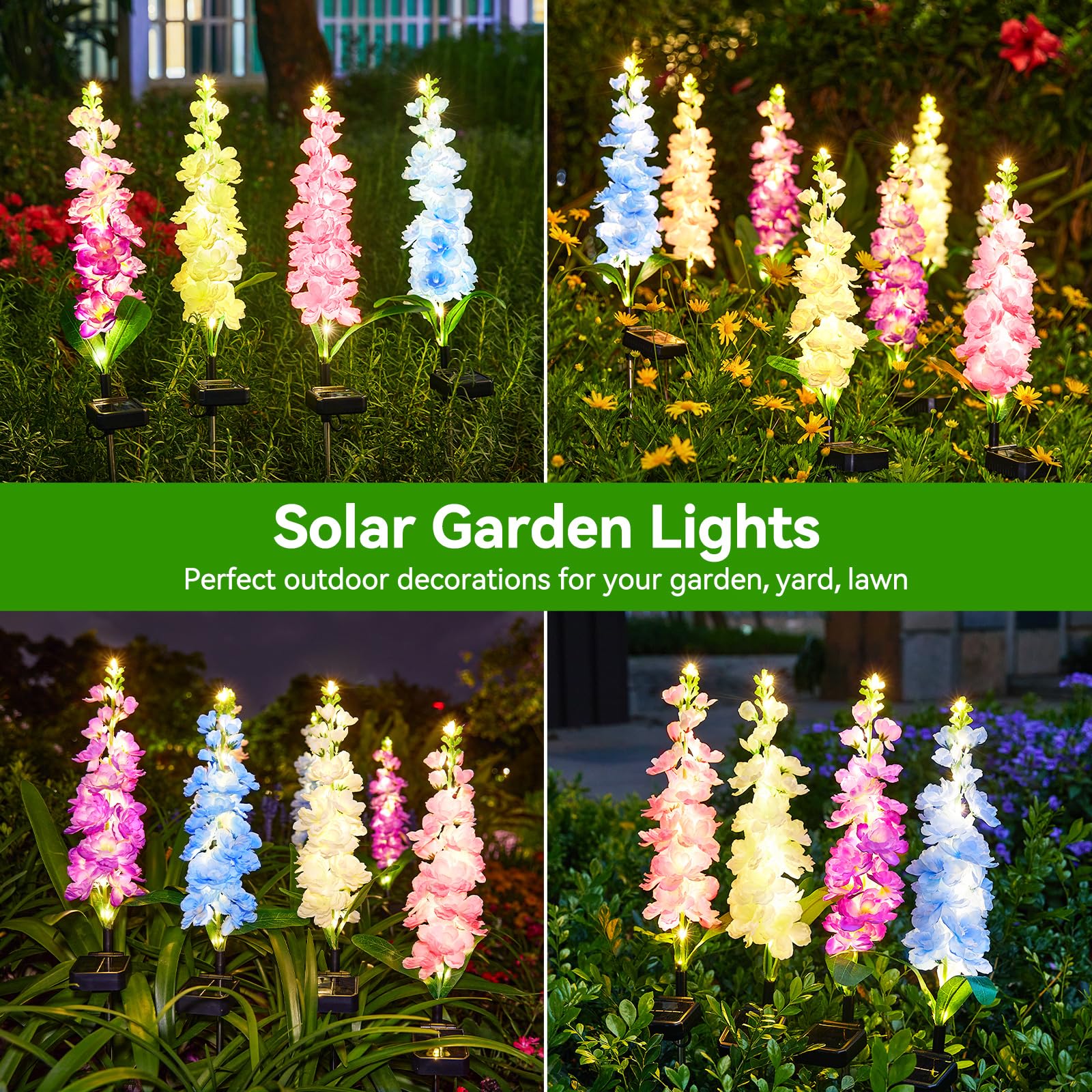KOOPER garden stake assembly enables easy placement and stable display