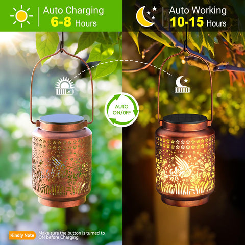 KOOPER yard décor lanterns create an inviting backdrop for patio gatherings.