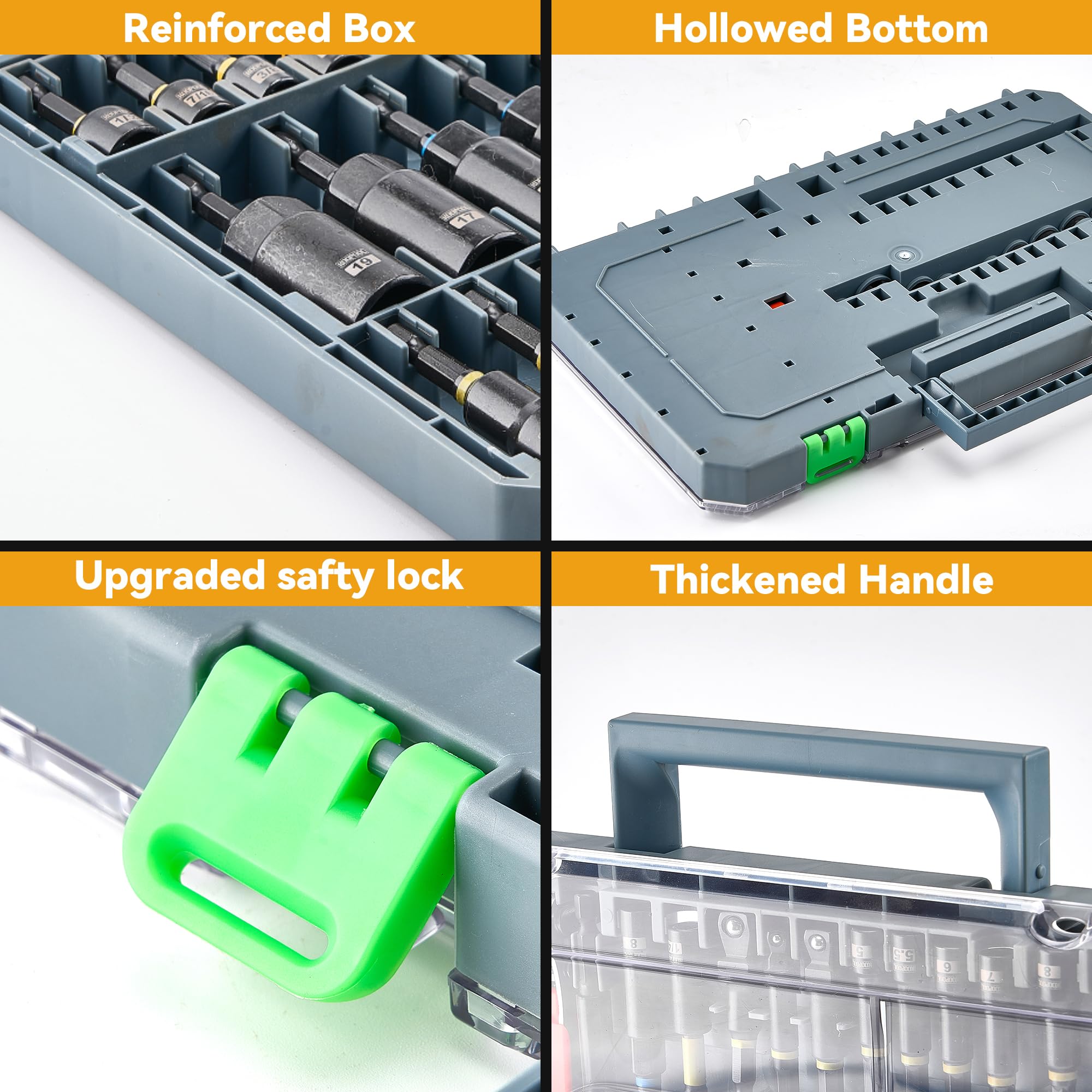 KOOPOOL compact case organizer keeps bits organized and portable