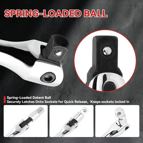 KOOPOOL extension bar 1/4-inch, 4-inch length for reach in cramped spaces.