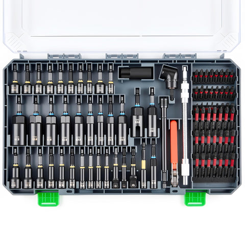 KOOPOOL magnetic impact nut driver set offers secure overhead fastener access for tight spaces