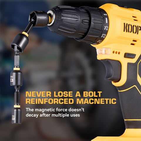 KOOPOOL power bits deliver efficient drive for tough materials