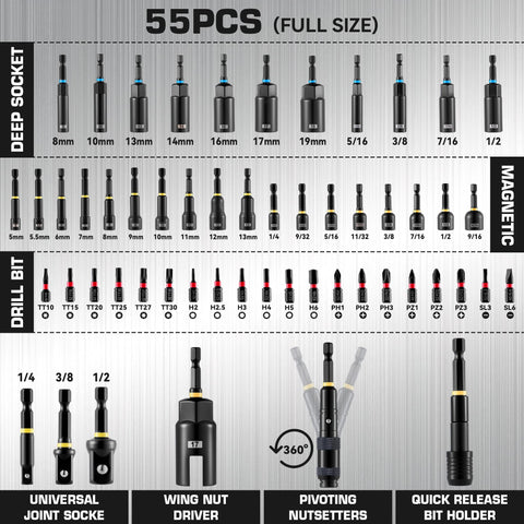 KOOPOOL socket adapters and extensions enable versatile tool setup in tight spaces