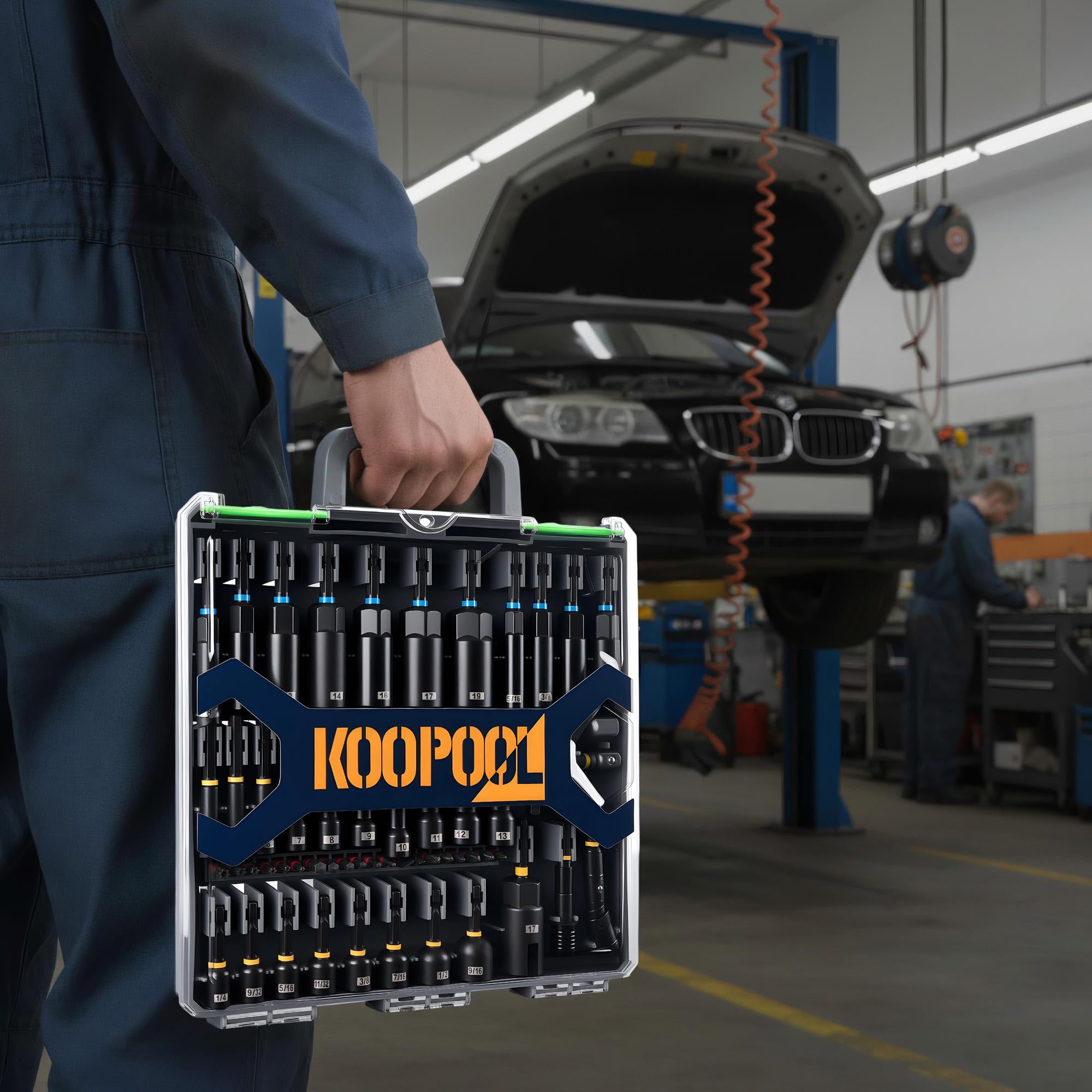 KOOPOOL wing nut driver for quick adjustments and control