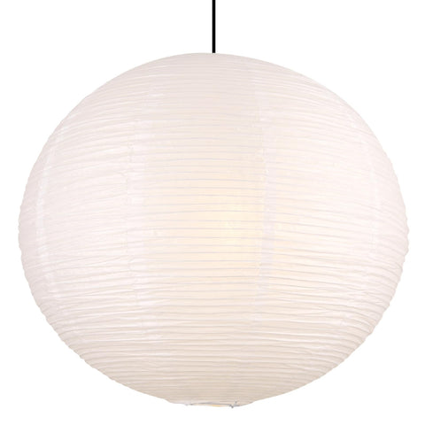 Koorle white paper lamp shade 20in round for ambient elegance