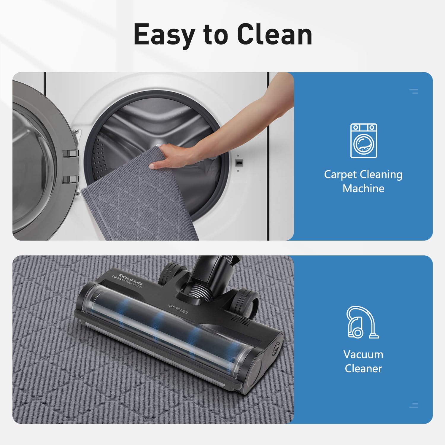 KOOTETA non-slip backing sticks securely without residue after repositioning.