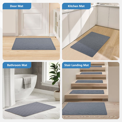 KOOTETA grey-blue colorway complements modern home decor.