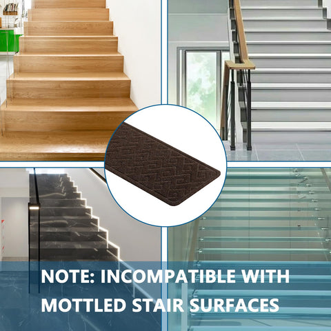 KOOTETA easy-clean design resists pet messes on stairs.