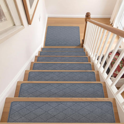 KOOTETA landing mat 20x32 with peel-and-stick backing for quick installation.
