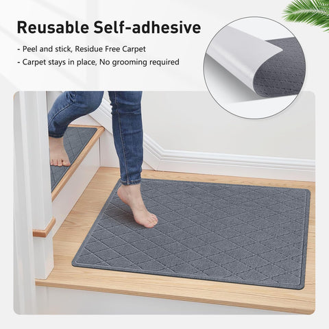 KOOTETA soft polyester texture offers comfortable steps during daily use.