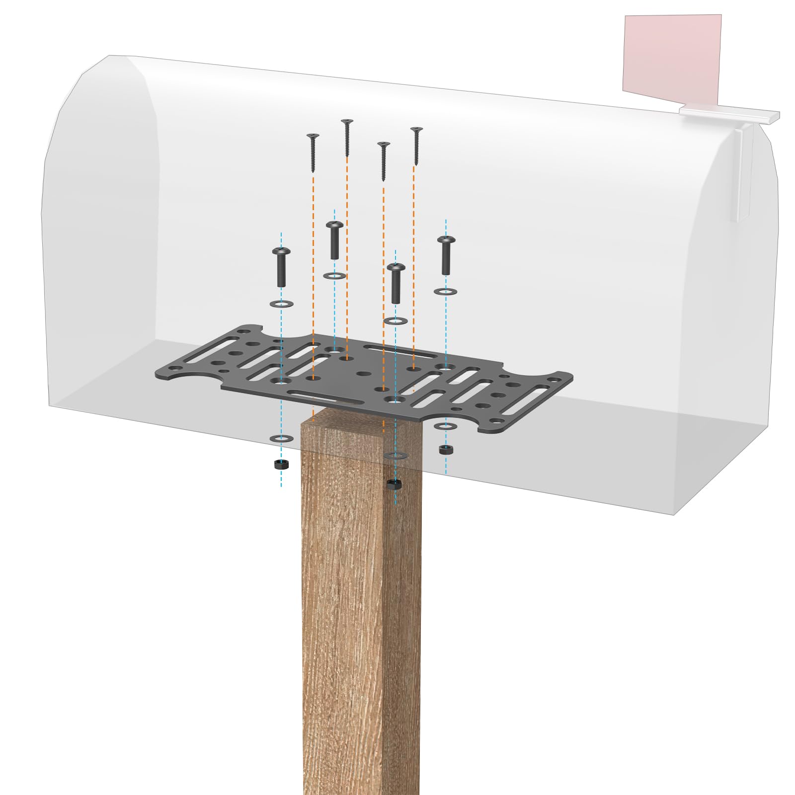 KOPKIO heavy-duty steel construction withstands outdoor weather and daily use.
