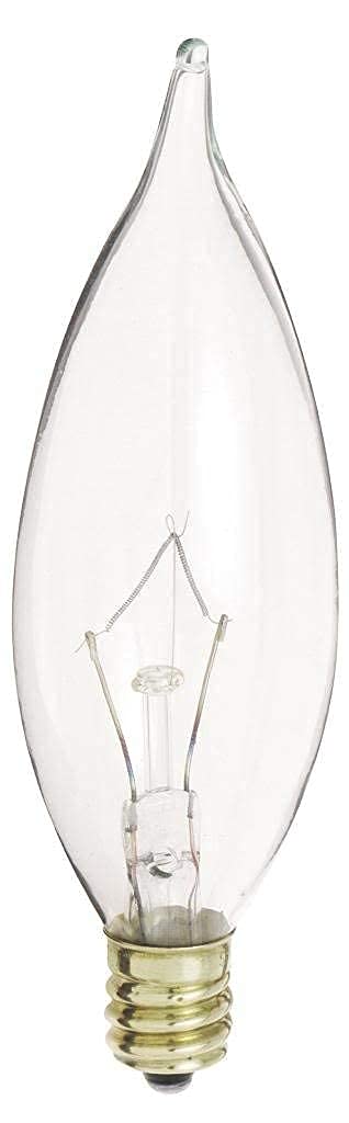 KOR 210-lumen E12 bulb delivers bright yet warm chandelier lighting.