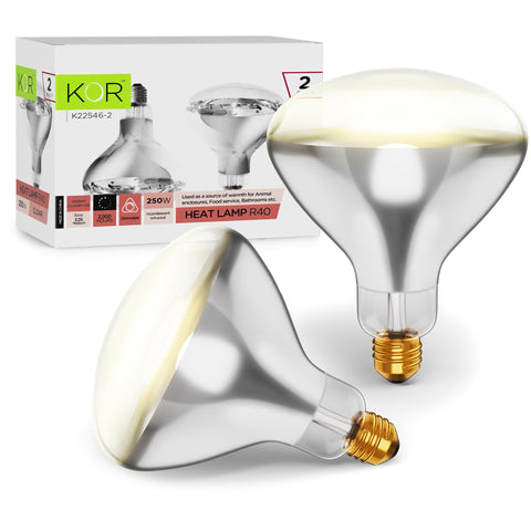 KOR 250W Heat Lamp helps iguanas and lizards stay comfortable in cooler days.