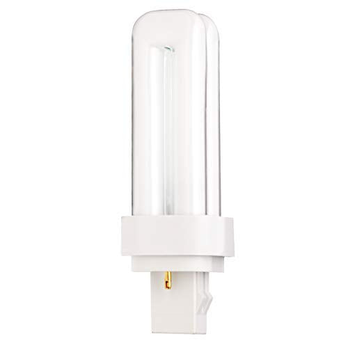 KOR 4-pack 13W GX23-2 base side view, compact plug-in design
