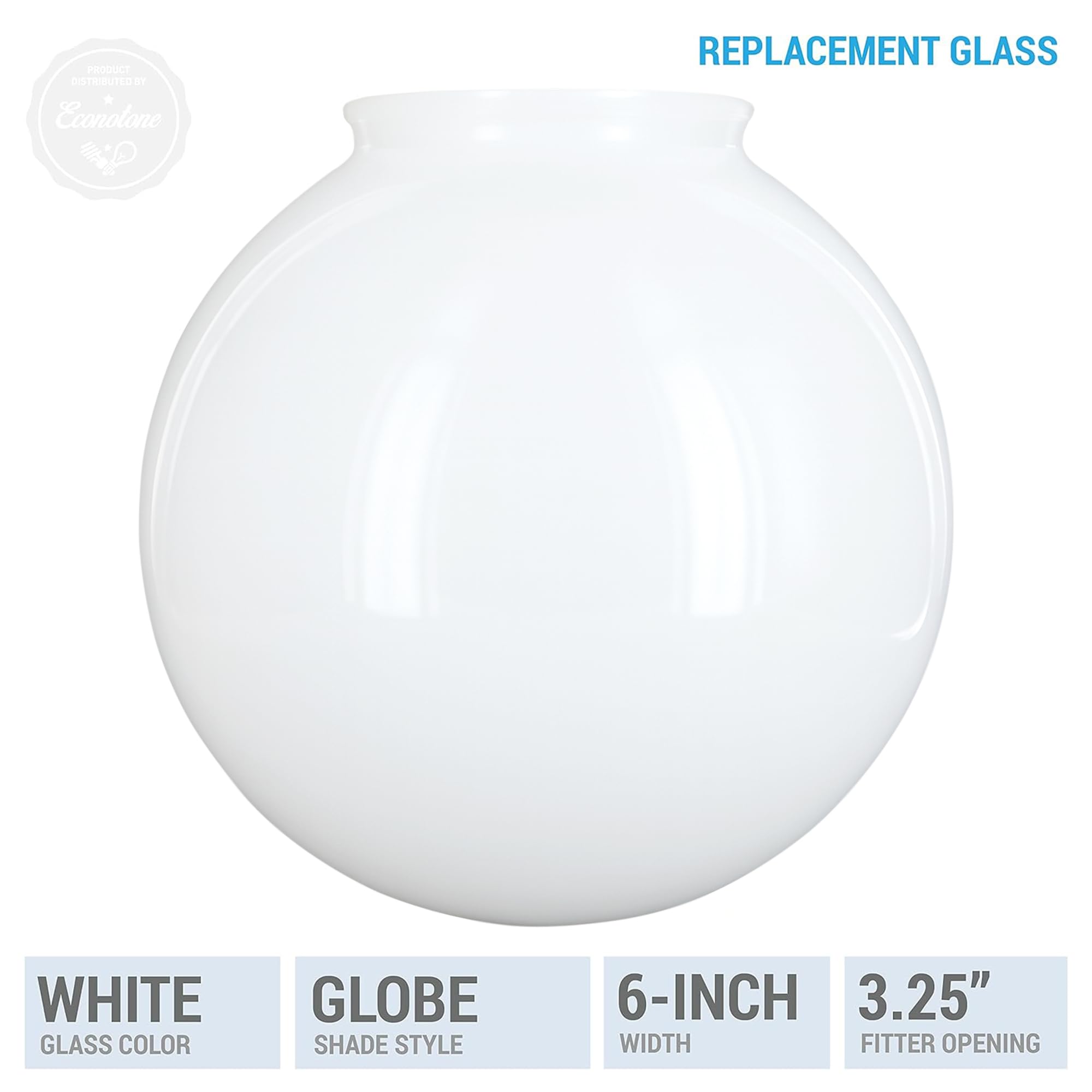 KOR K21815 3-1/4-inch fitter opening for secure fixture compatibility.