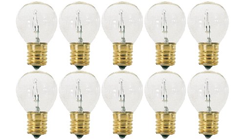 KOR S11/N 40W clear bulb for reliable task lighting in desk lamps.