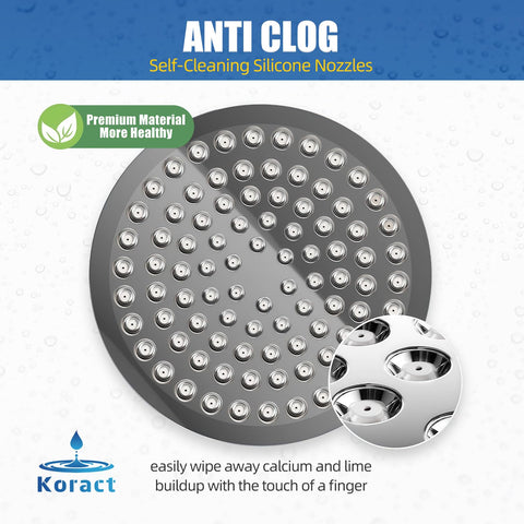 Koract easy no-tools installation fits standard 1/2 inch IPS arms