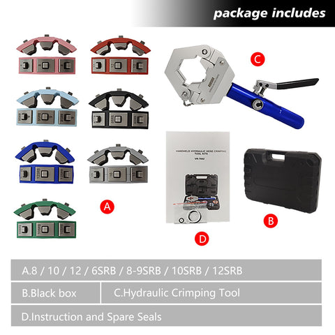KORISER Hydra-Krimp compact toolbox stores all parts