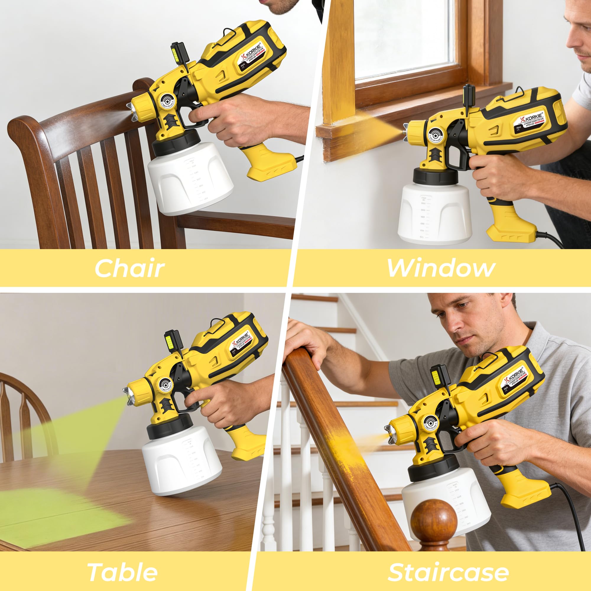 Includes nozzle set, funnel, needle, brush, and filter papers for all tasks.