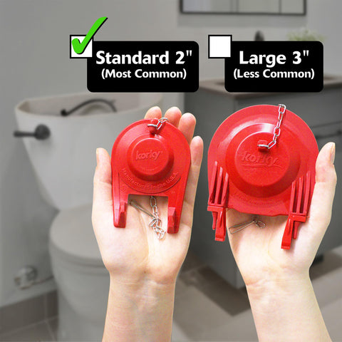 Korky 4010XP 2017BP Flapper helps reduce leaks with durable material.