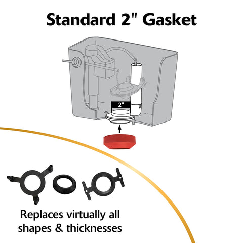 Korky 4010XP Easy install kit for quick toilet repairs.