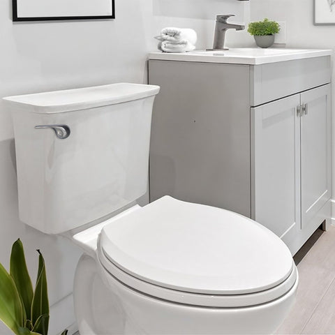 Korky 6052BP StrongARM lever side-down-mount for compact spaces and steady flushes.
