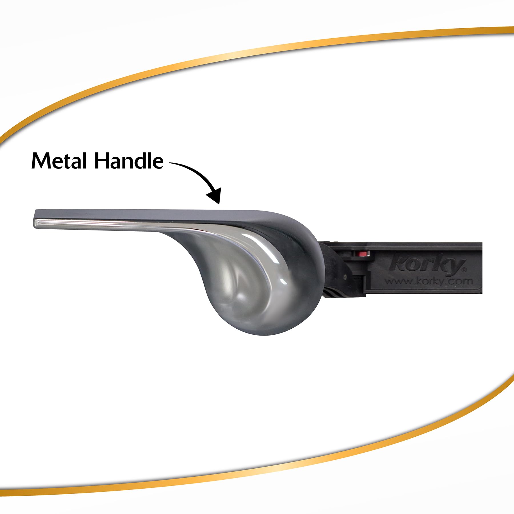 Korky 6052BP StrongARM lever side-mount fits most tanks for easy installation.
