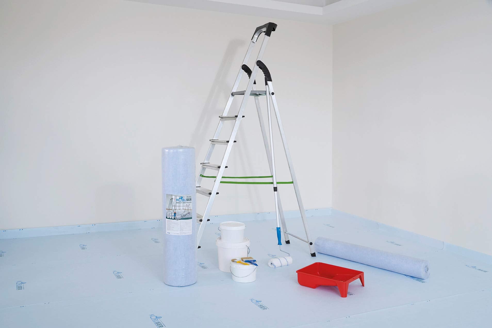 KORUSER easy-clean-and-store design simplifies reuse after project completion