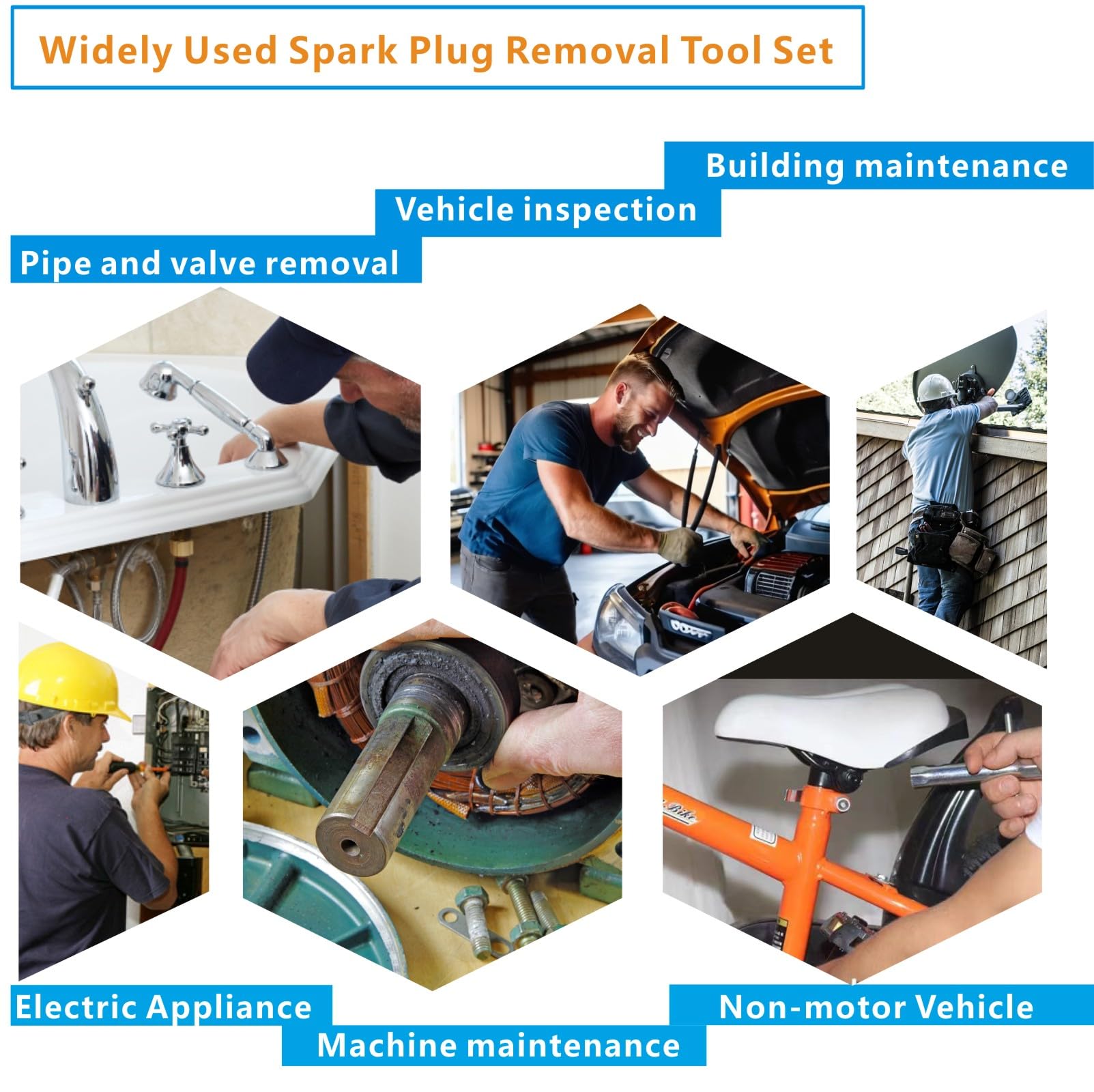 KOSIDA spark plug removal tools for quick, DIY engine maintenance.