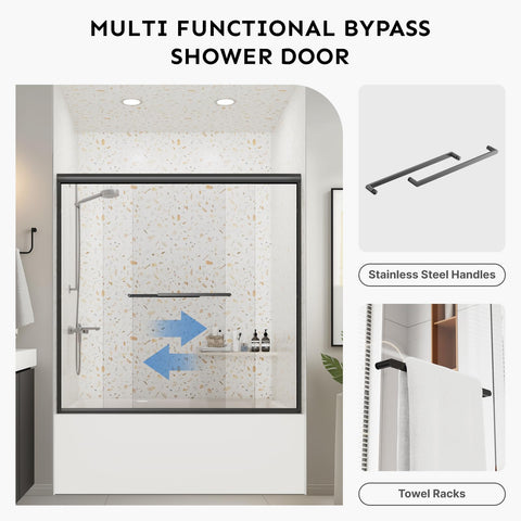 Kosmonia door with tempered glass and anti-explosion film for safety.