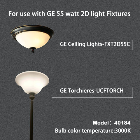 KosunRefill bright 4000-lumen glow in a 2D bulb