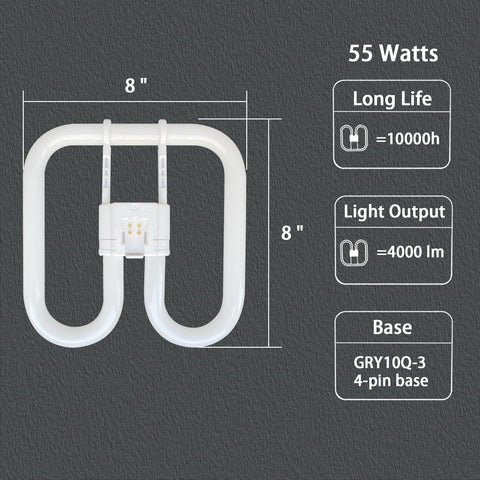 KosunRefill soft white 3000K 2D bulb emits warm light