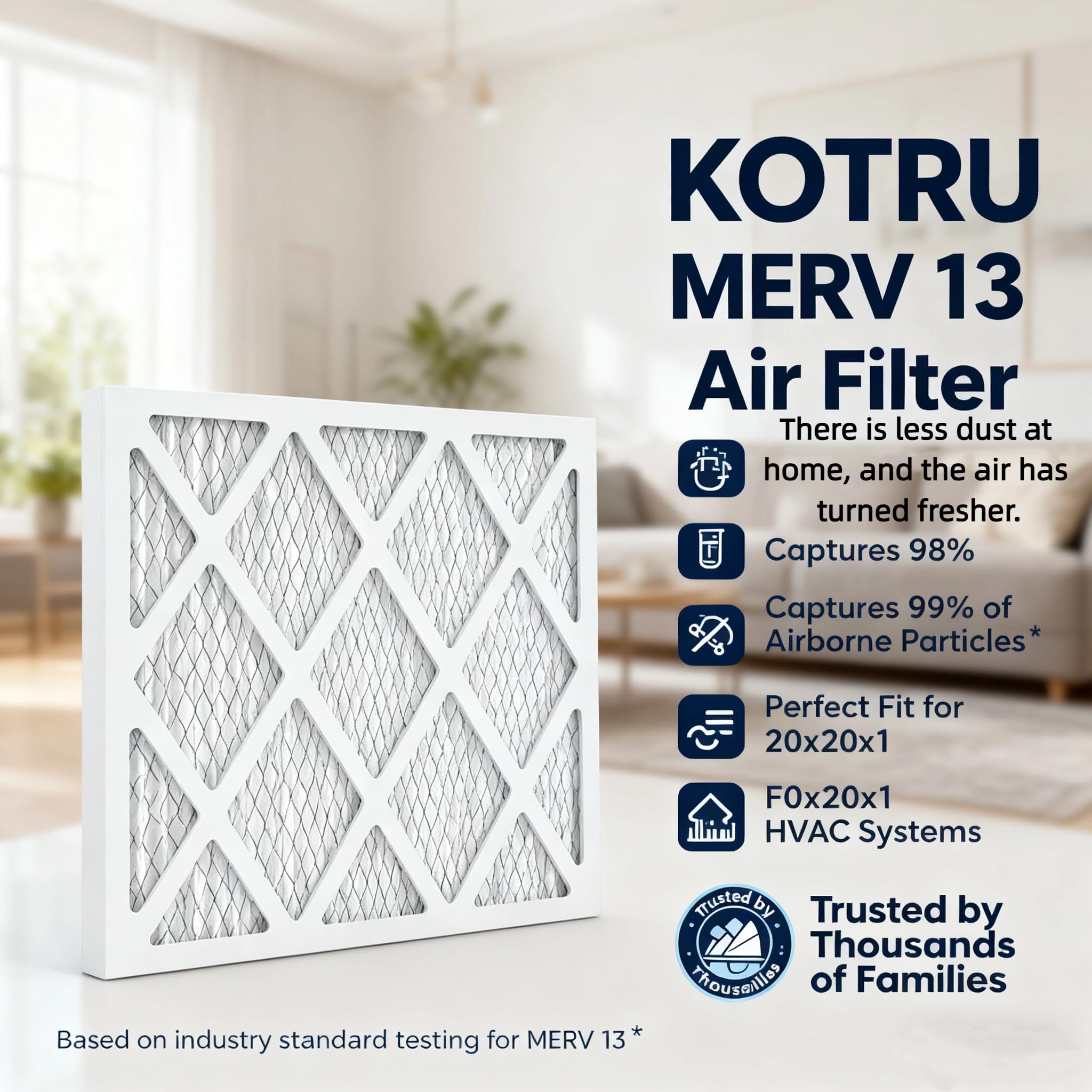Kotru tool-free installation makes maintenance quick