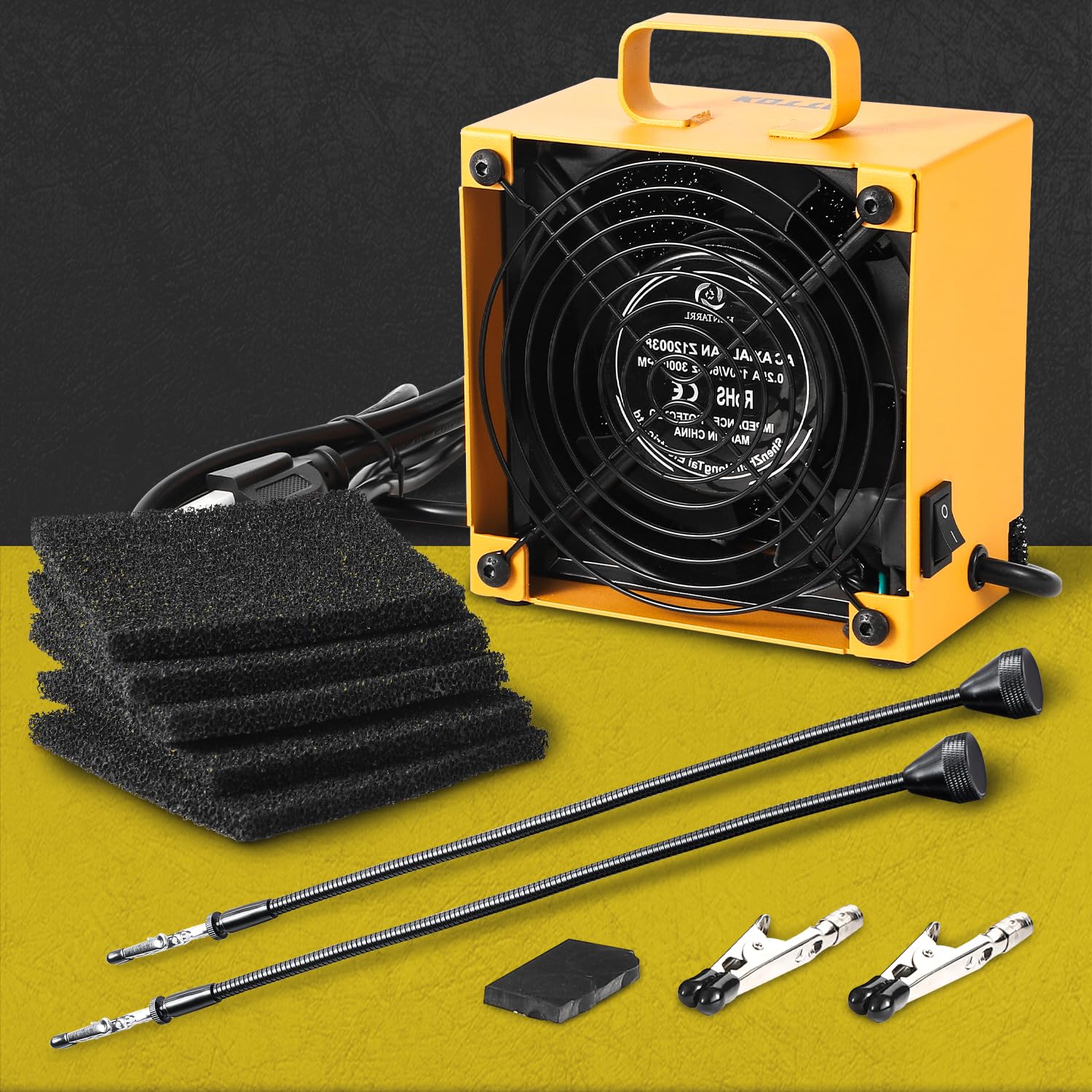 Compact design suitable for easy storage and versatile setups.