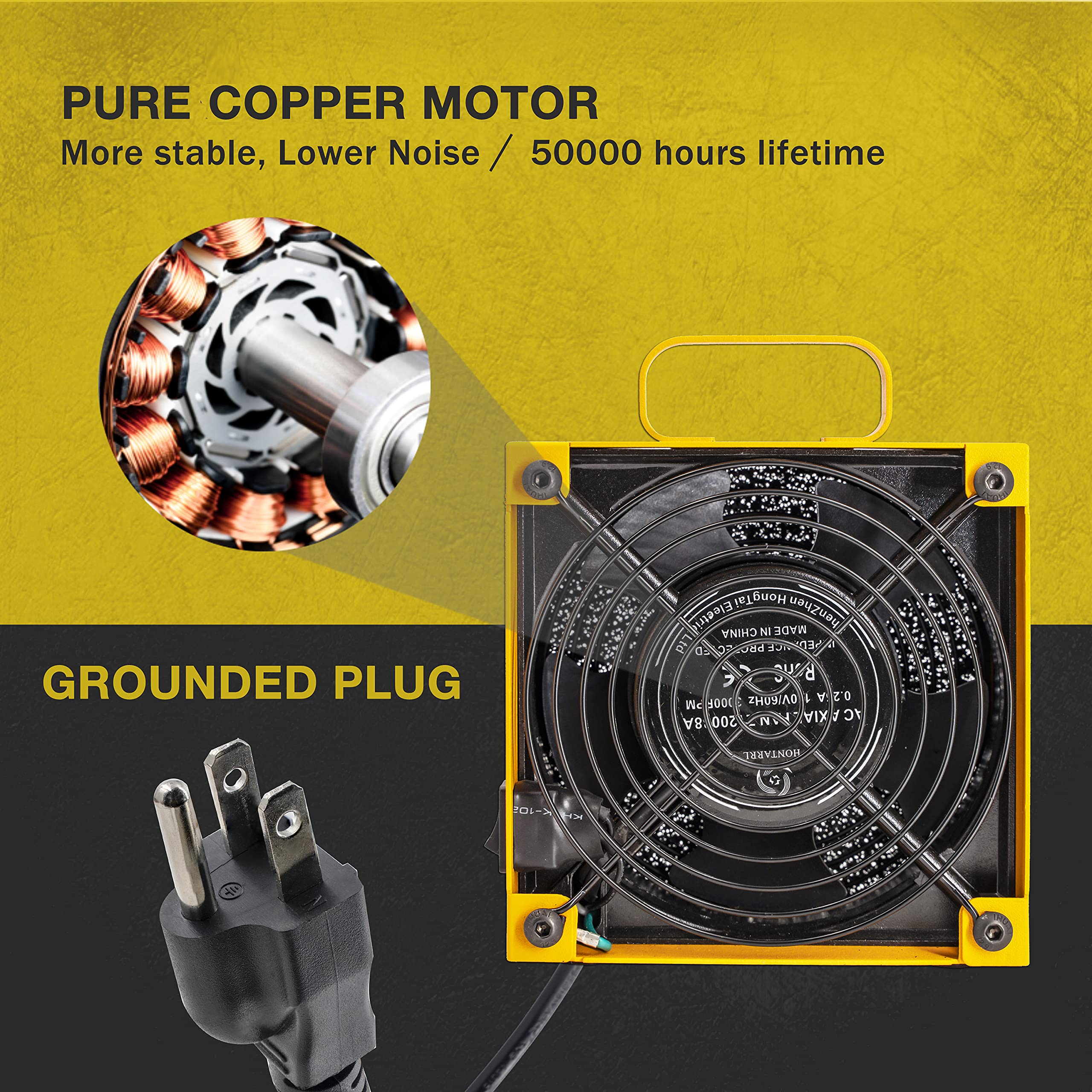 KOTTO Solder Fume Extractor Dial offers precise airflow control.