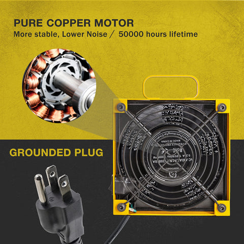 KOTTO Solder Fume Extractor Dial offers precise airflow control.