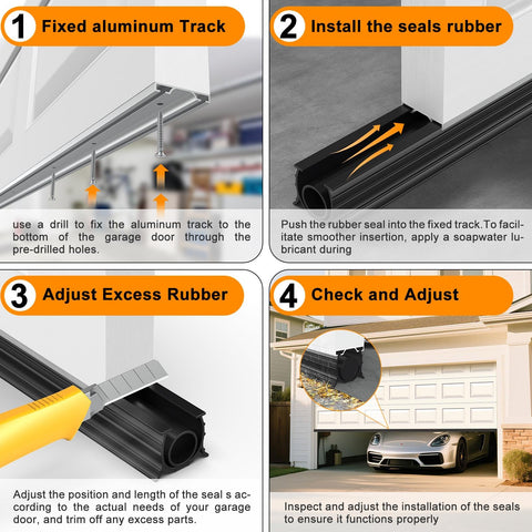 Simple, tool-free installation fits most flat-bottom doors with Koupopeo.