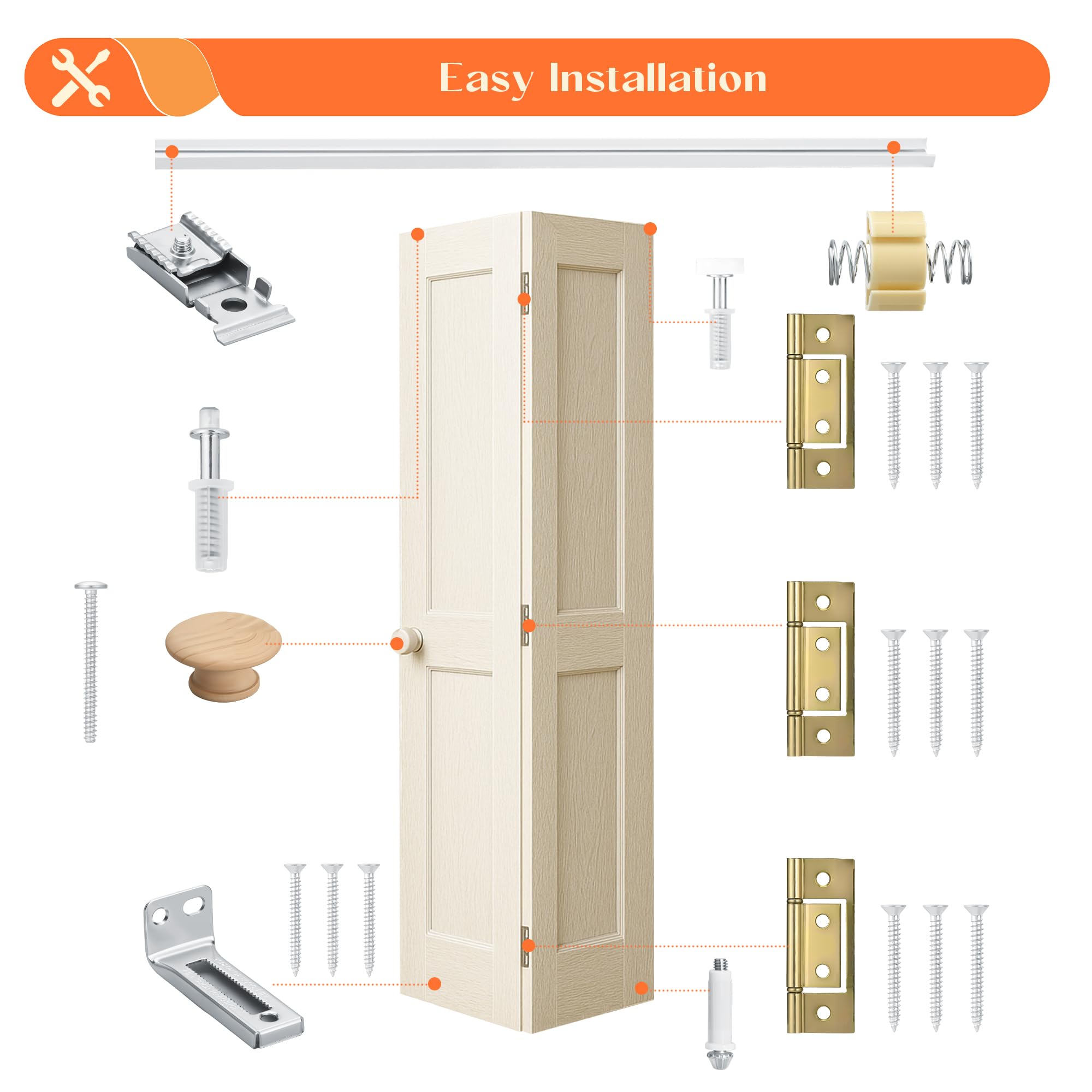 KOVOSCH wood knob and spring snugger image highlights easy adjustment.