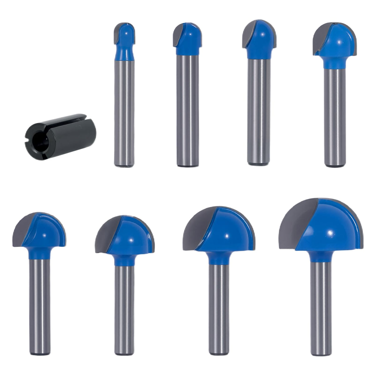 KOWOOD core box router bit 1-4 diameter close-up for precise edge work